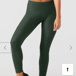 Lorna Jane Green multi Legging - ankle biter